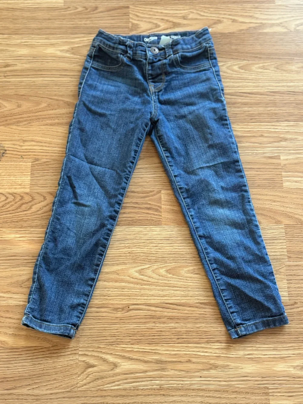 OshKosh B'gosh Dark Blue Kids Stretch Denim Jeans
